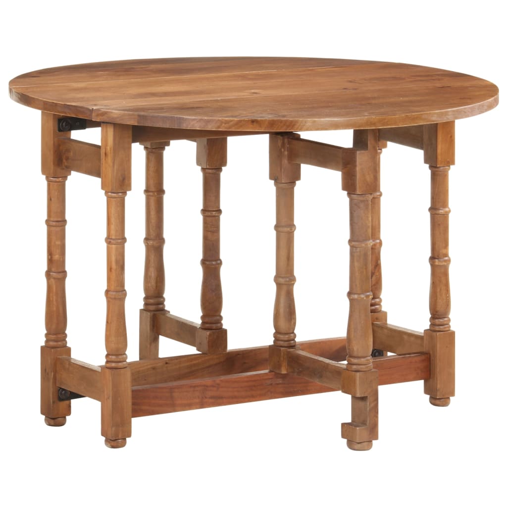 dining-table-round-43-3-x29-9-solid-mango-wood At Willow and Wine USA!