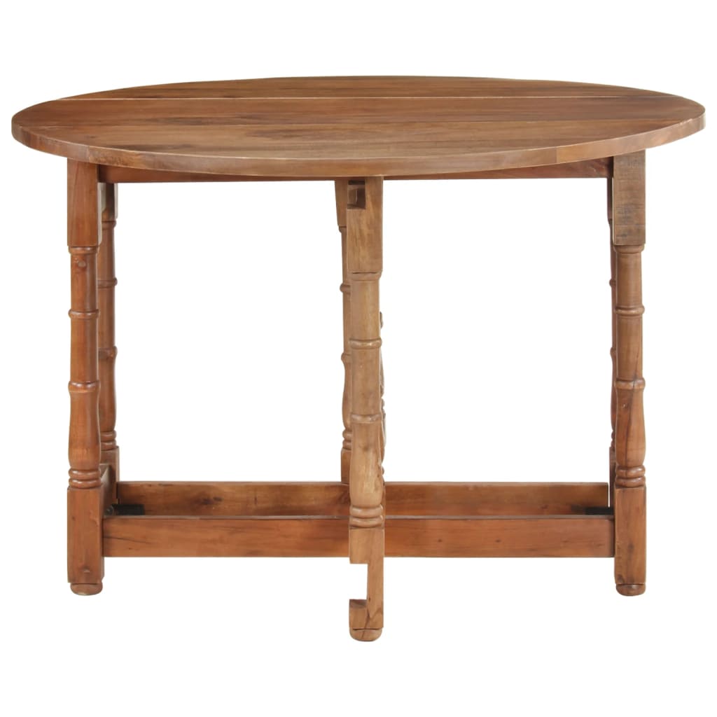 dining-table-round-43-3-x29-9-solid-mango-wood At Willow and Wine USA!