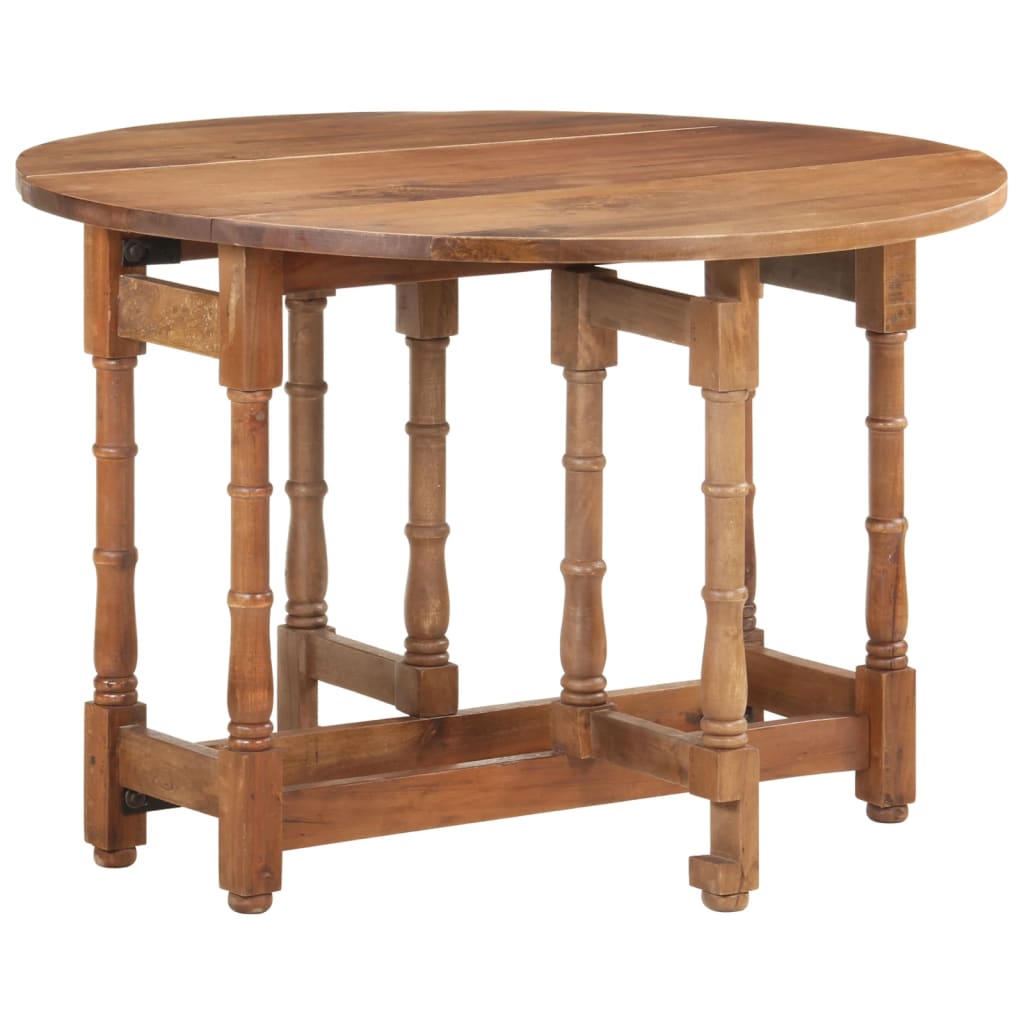 dining-table-round-43-3-x29-9-solid-mango-wood At Willow and Wine USA!