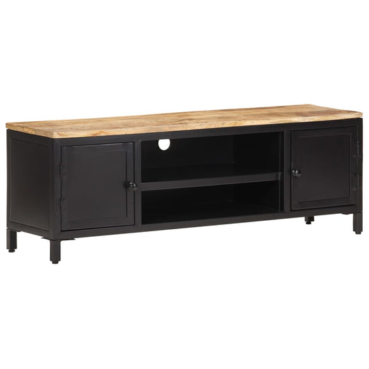 tv-stand-47-2-x11-8-x15-7-solid-rough-mango-wood At Willow and Wine USA!