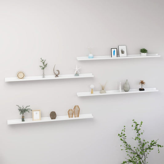 wall-shelves-4-pcs-high-gloss-white-45-3-x3-5-x1-2 At Willow and Wine USA!