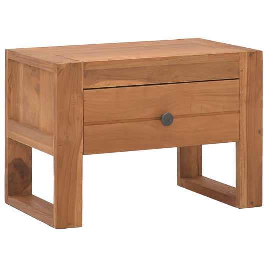 bedside-cabinet-19-7-x11-8-x13-8-solid-teak-wood At Willow and Wine USA!