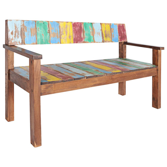 bench-45-3-solid-reclaimed-wood At Willow and Wine USA!