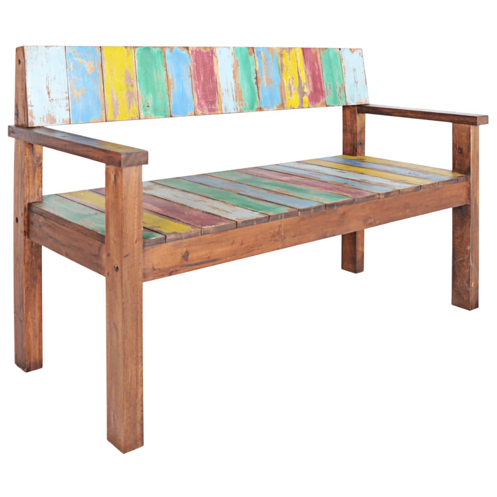 bench-45-3-solid-reclaimed-wood At Willow and Wine USA!