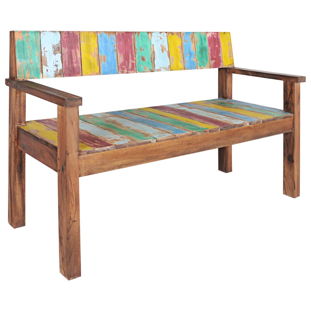 bench-45-3-solid-reclaimed-wood At Willow and Wine USA!