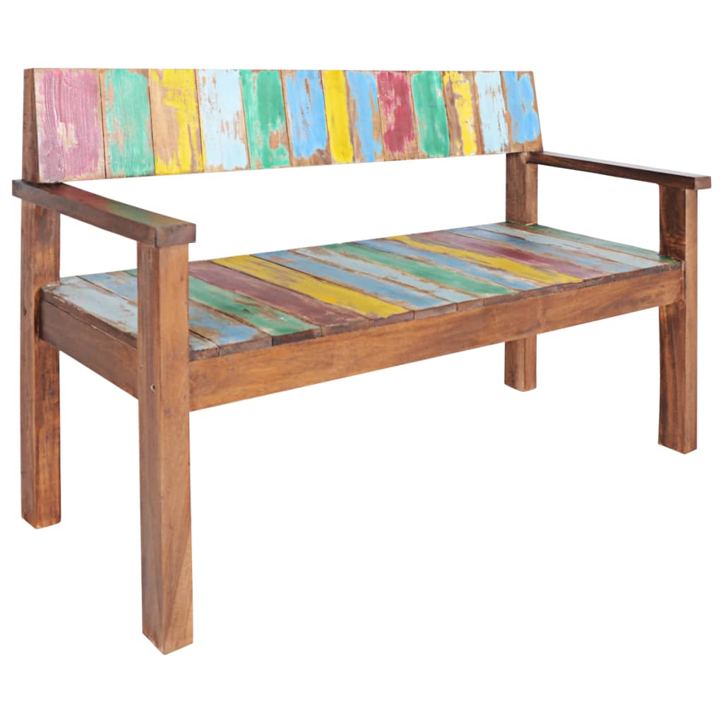 bench-45-3-solid-reclaimed-wood At Willow and Wine USA!