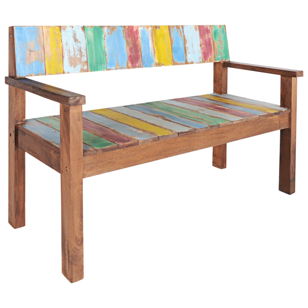 bench-45-3-solid-reclaimed-wood At Willow and Wine USA!