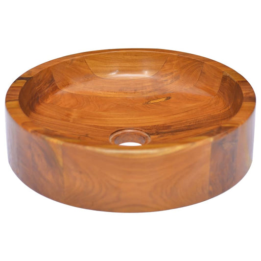 basin-solid-wood-teak-ph15-7-x3-10 At Willow and Wine USA!