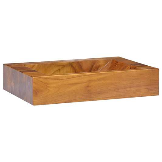 basin-solid-wood-teak-19-7-x13-8-x3-9 At Willow and Wine USA!