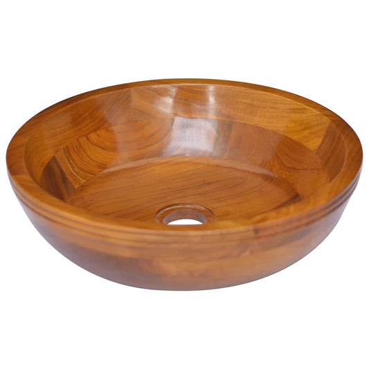 basin-solid-wood-teak-ph15-7-x3-9 At Willow and Wine USA!