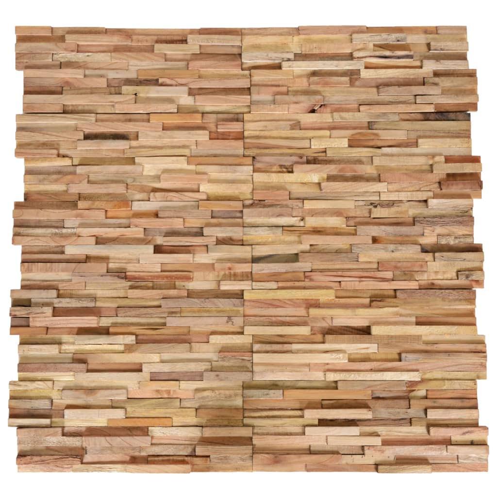 3d-wall-cladding-panels-10-pcs-11-6-ft2-solid-wood-teak At Willow and Wine USA!