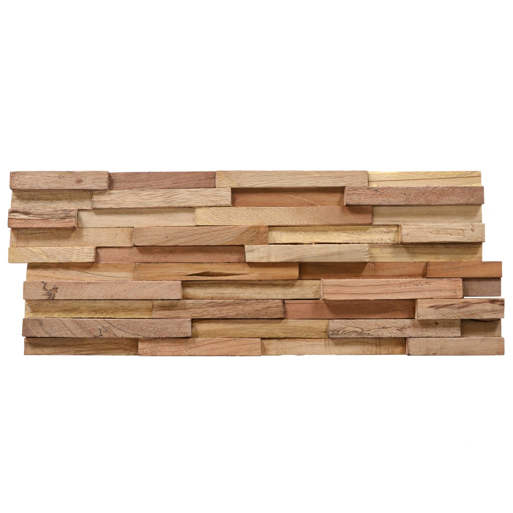 3d-wall-cladding-panels-10-pcs-11-6-ft2-solid-wood-teak At Willow and Wine USA!