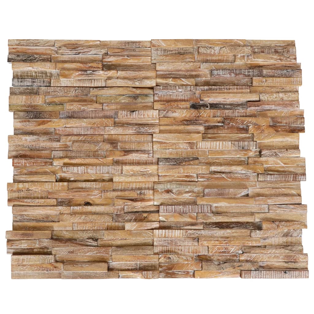 3d-wall-cladding-panels-10-pcs-11-6-ft2-solid-wood-teak At Willow and Wine USA!