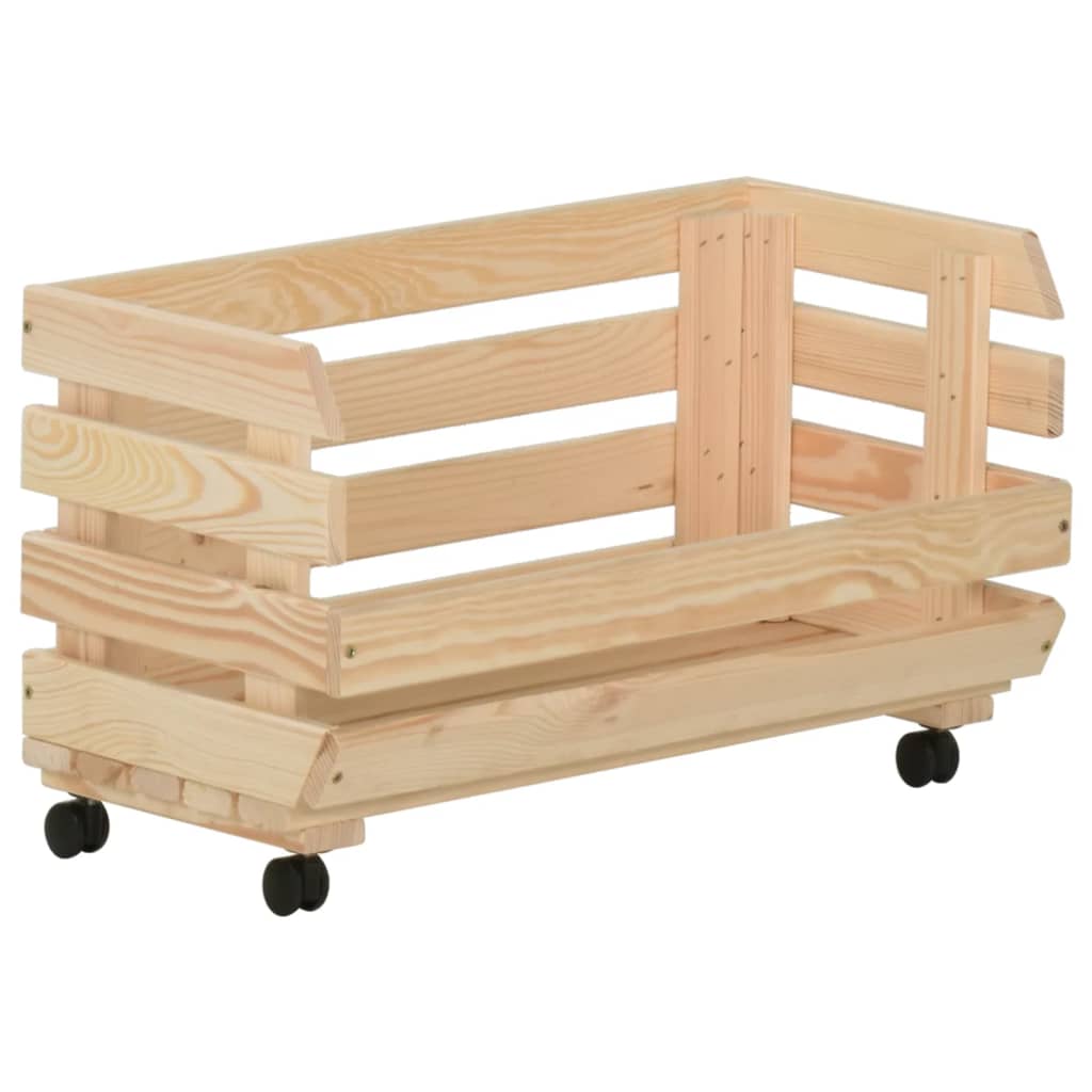 vegetable-trolley-14-6-x11-8-x31-5-solid-wood-pine At Willow and Wine USA!