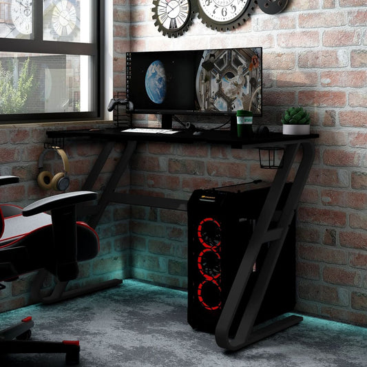 gaming-desk-with-zz-shape-legs-black-35-4-x-23-6-x-29-5 At Willow and Wine USA!