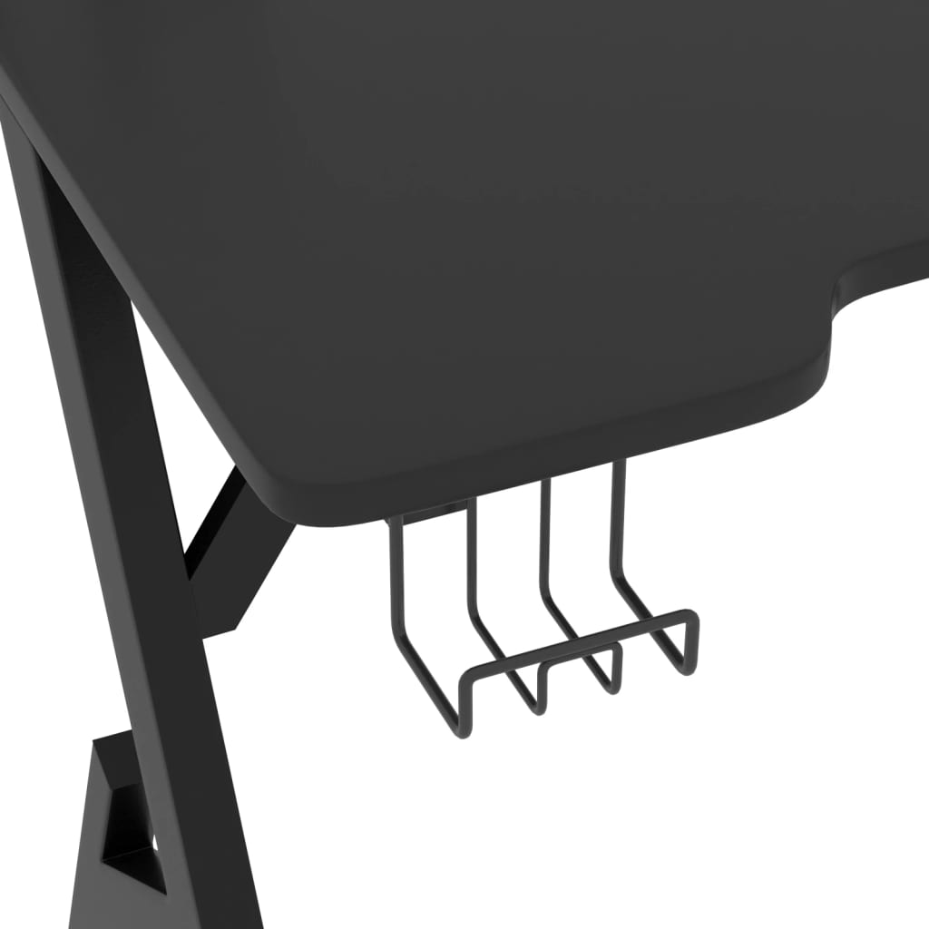 gaming-desk-with-y-shape-legs-black-35-4-x-23-6-x-29-5 At Willow and Wine USA!