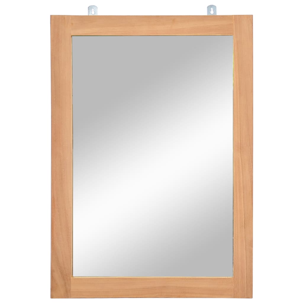 wall-mirror-solid-teak-19-7-x27-7 At Willow and Wine USA!