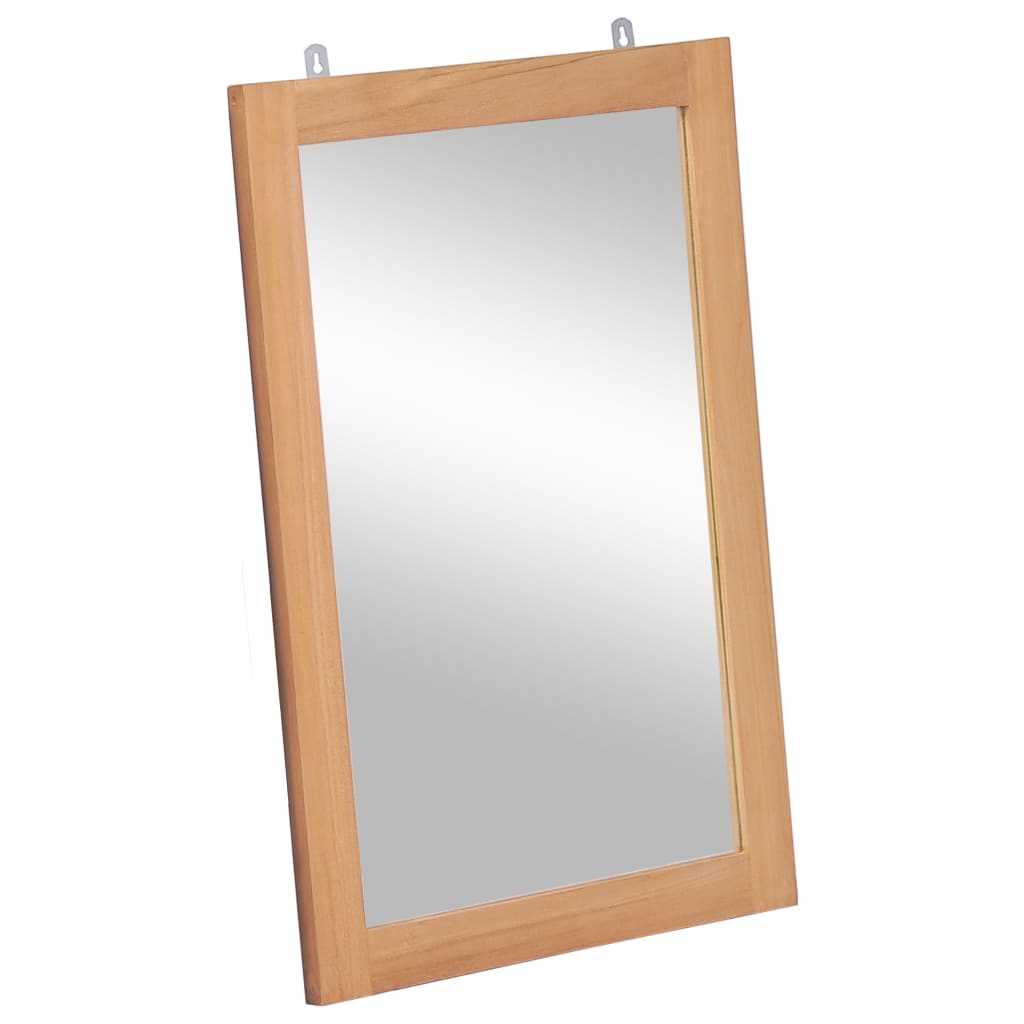 wall-mirror-solid-teak-19-7-x27-7 At Willow and Wine USA!