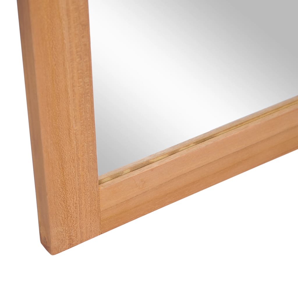 wall-mirror-solid-teak-19-7-x27-7 At Willow and Wine USA!