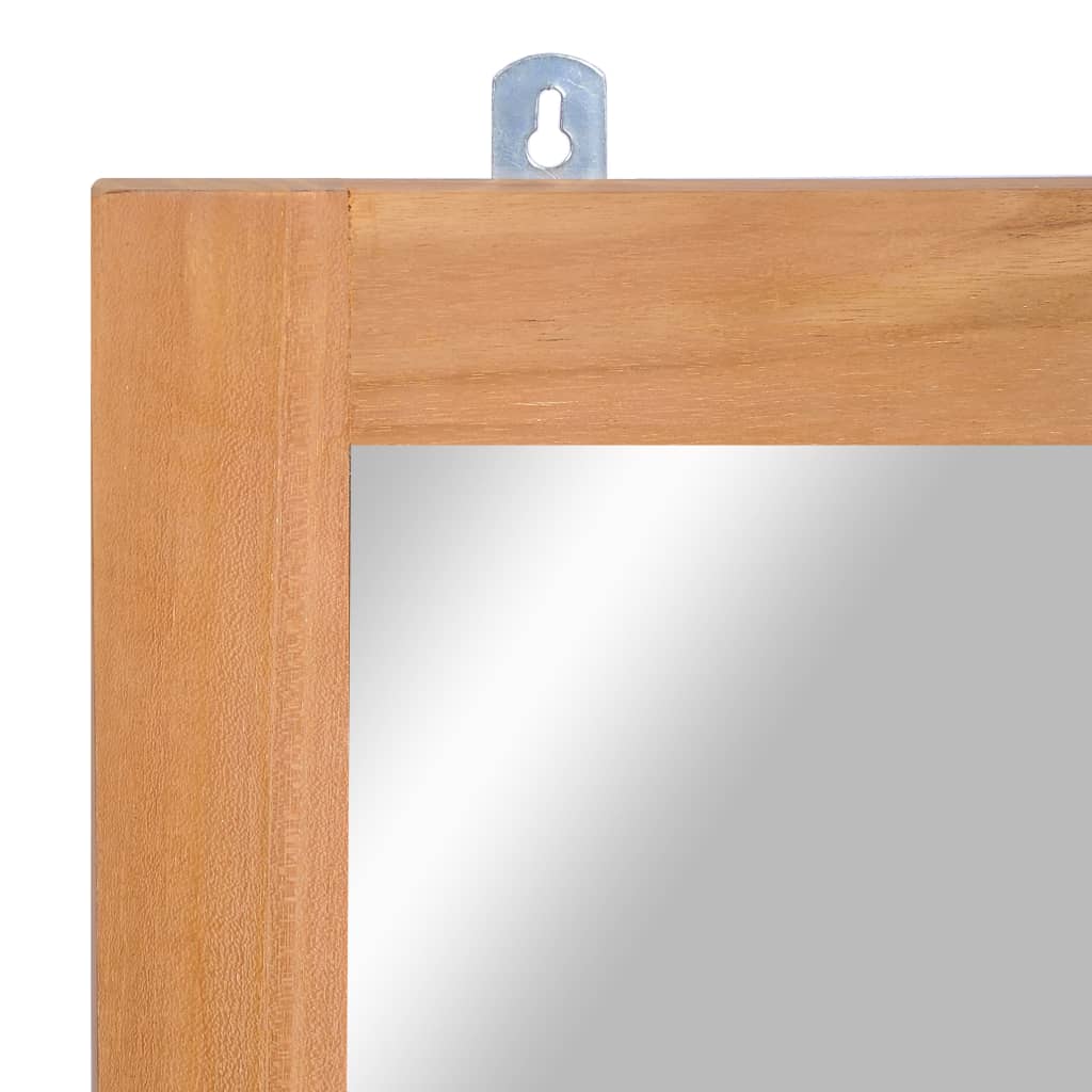 wall-mirror-solid-teak-19-7-x27-7 At Willow and Wine USA!