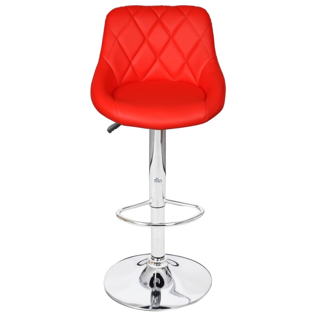 bar-stools-2-pcs-red-faux-leather At Willow and Wine USA!