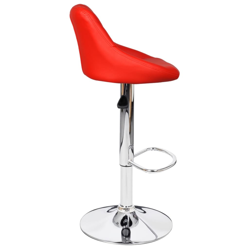 bar-stools-2-pcs-red-faux-leather At Willow and Wine USA!