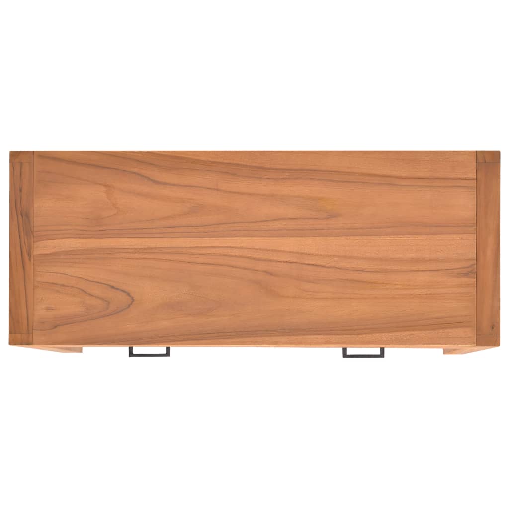 desk-with-2-drawers-39-4-x15-7-x29-5-teak-wood At Willow and Wine USA!