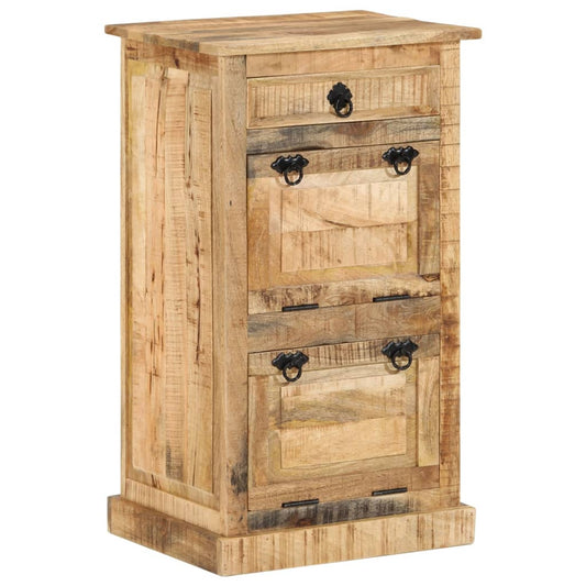 4-layer-shoe-cabinet-with-drawer-solid-rough-mango-wood-841945 At Willow and Wine USA!