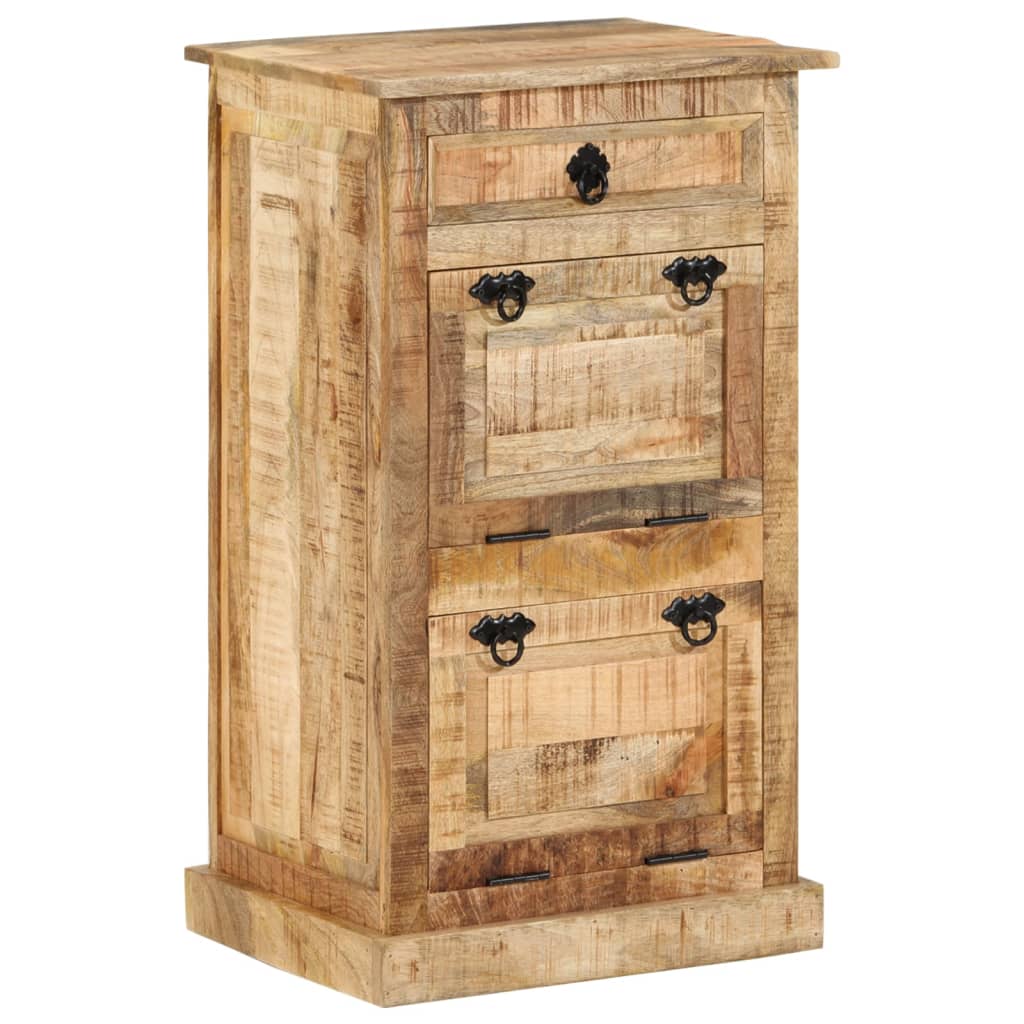 4-layer-shoe-cabinet-with-drawer-solid-rough-mango-wood-841945 At Willow and Wine USA!