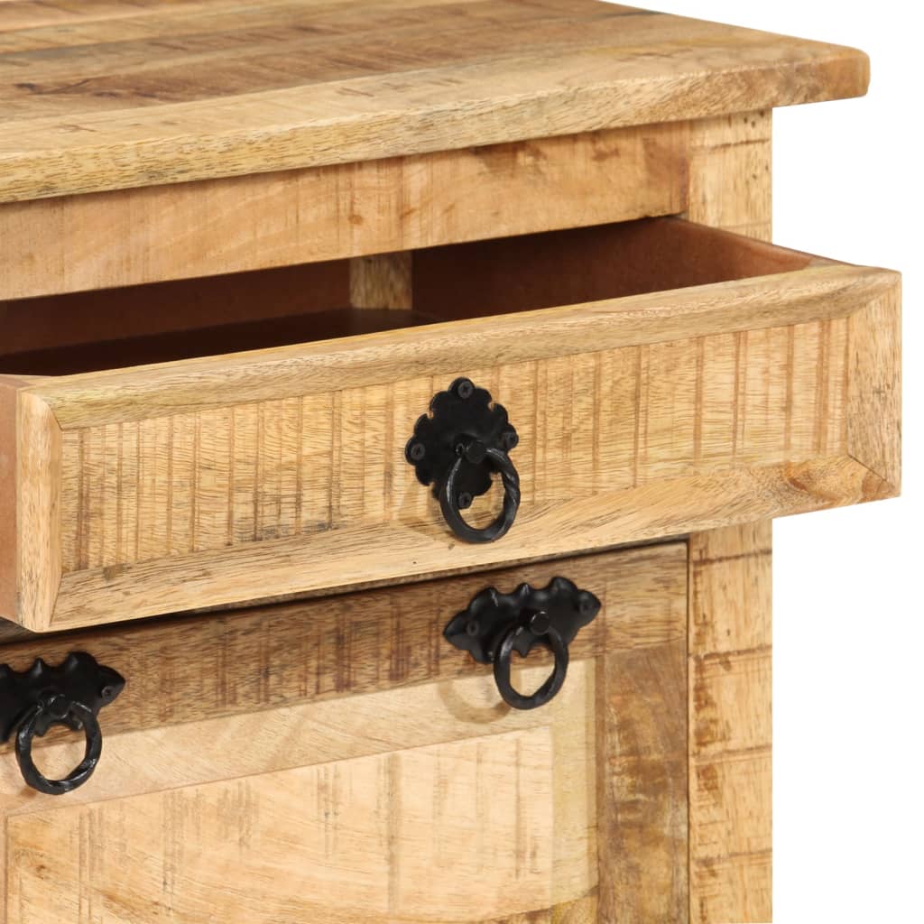 4-layer-shoe-cabinet-with-drawer-solid-rough-mango-wood-841945 At Willow and Wine USA!