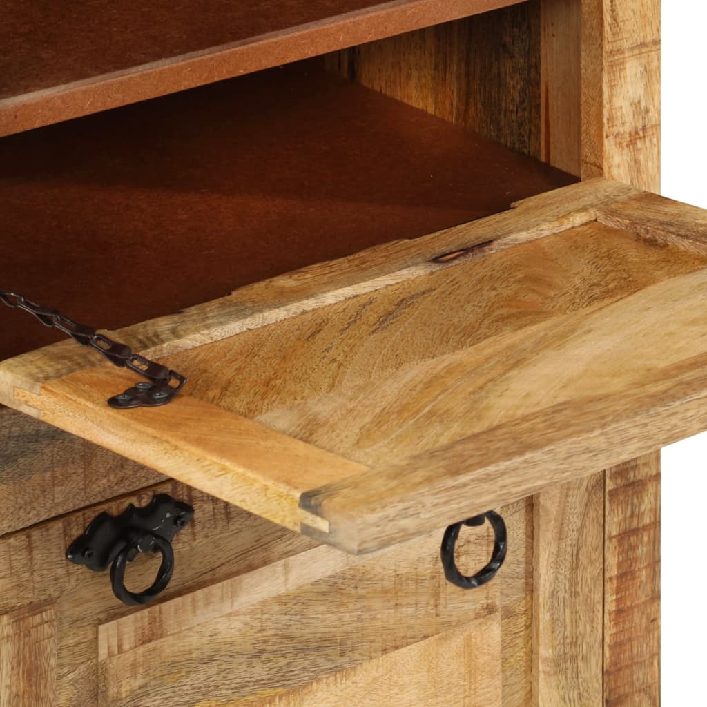 4-layer-shoe-cabinet-with-drawer-solid-rough-mango-wood-841945 At Willow and Wine USA!