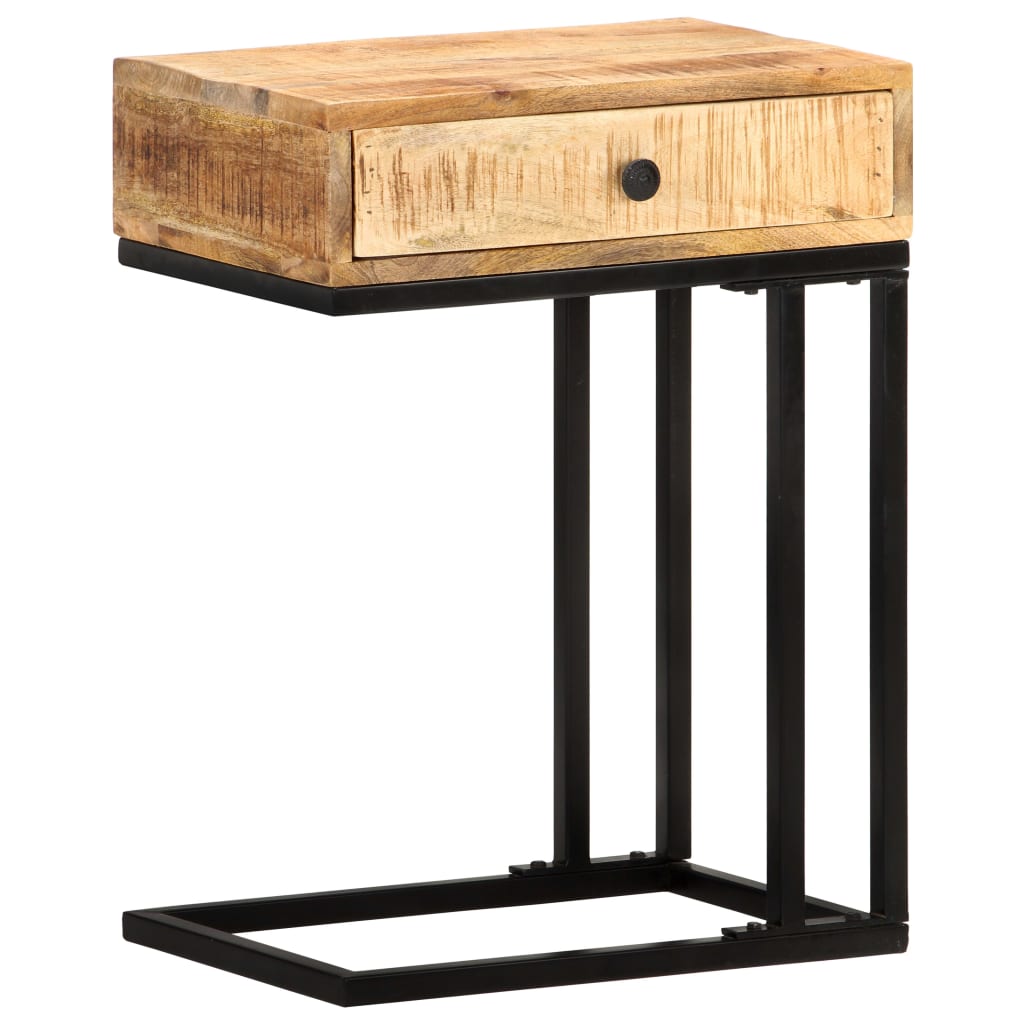 u-shaped-side-table-17-7-x11-8-x24-solid-mango-wood At Willow and Wine USA!