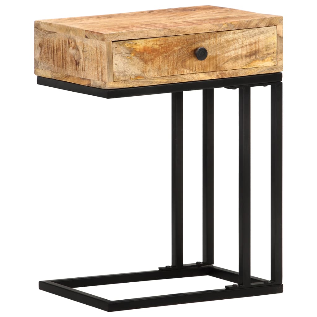 u-shaped-side-table-17-7-x11-8-x24-solid-mango-wood At Willow and Wine USA!