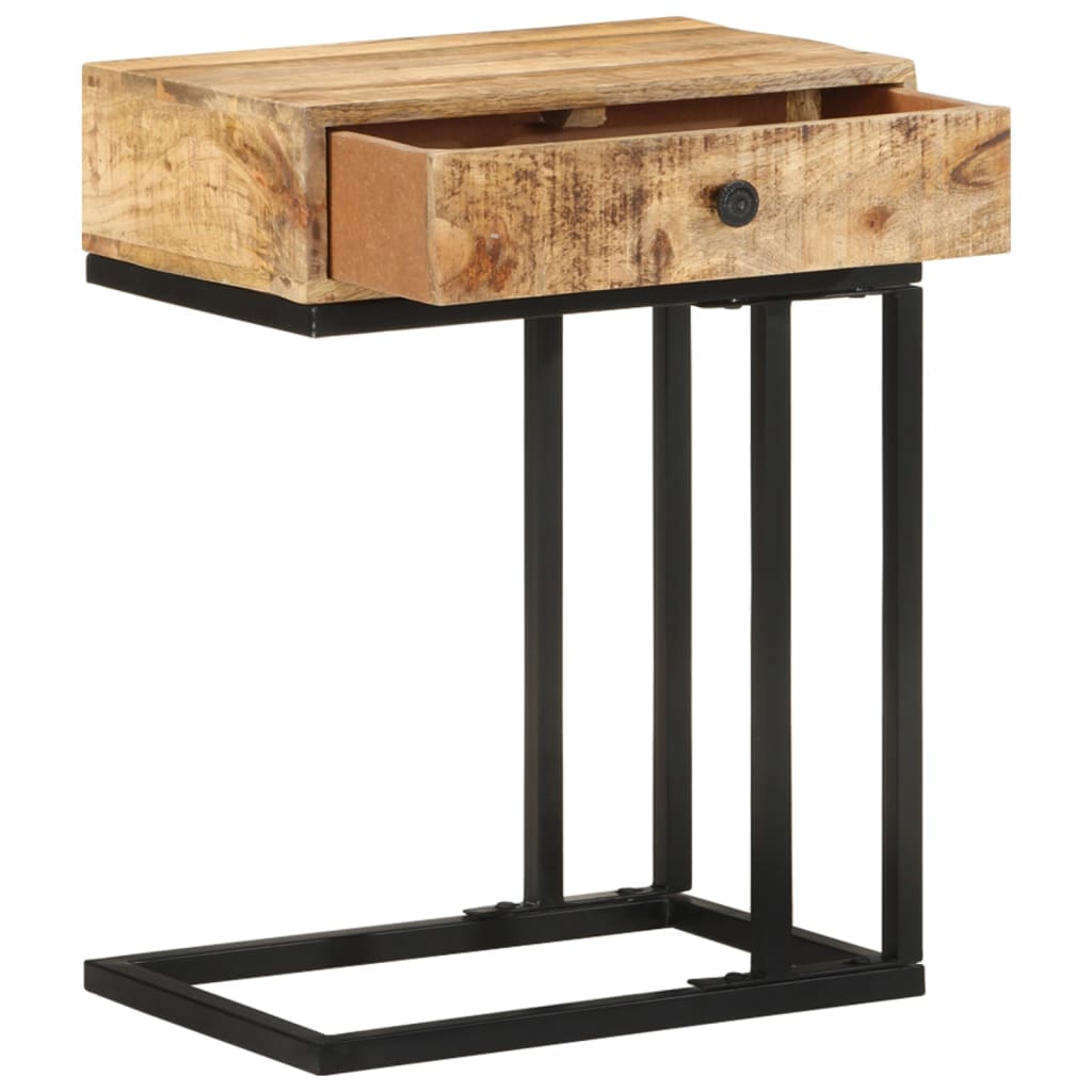 u-shaped-side-table-17-7-x11-8-x24-solid-mango-wood At Willow and Wine USA!