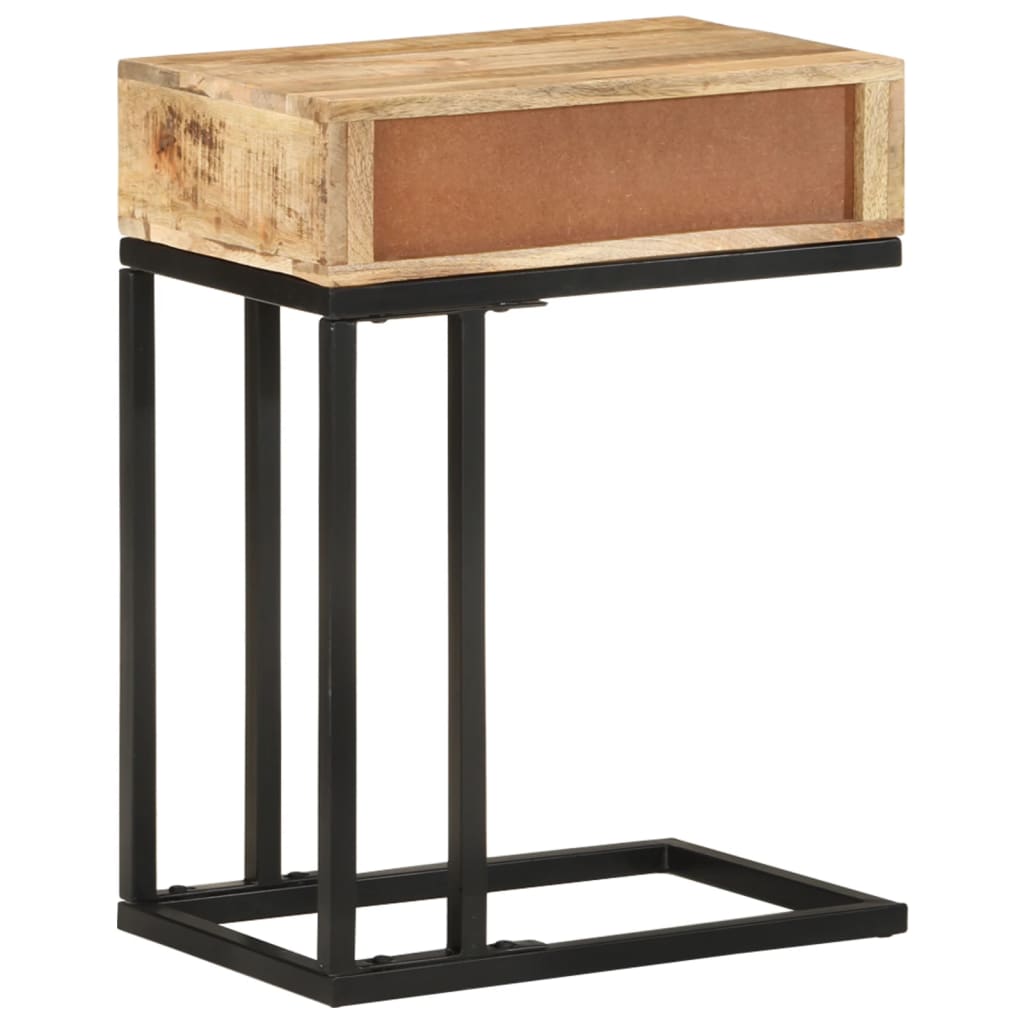 u-shaped-side-table-17-7-x11-8-x24-solid-mango-wood At Willow and Wine USA!