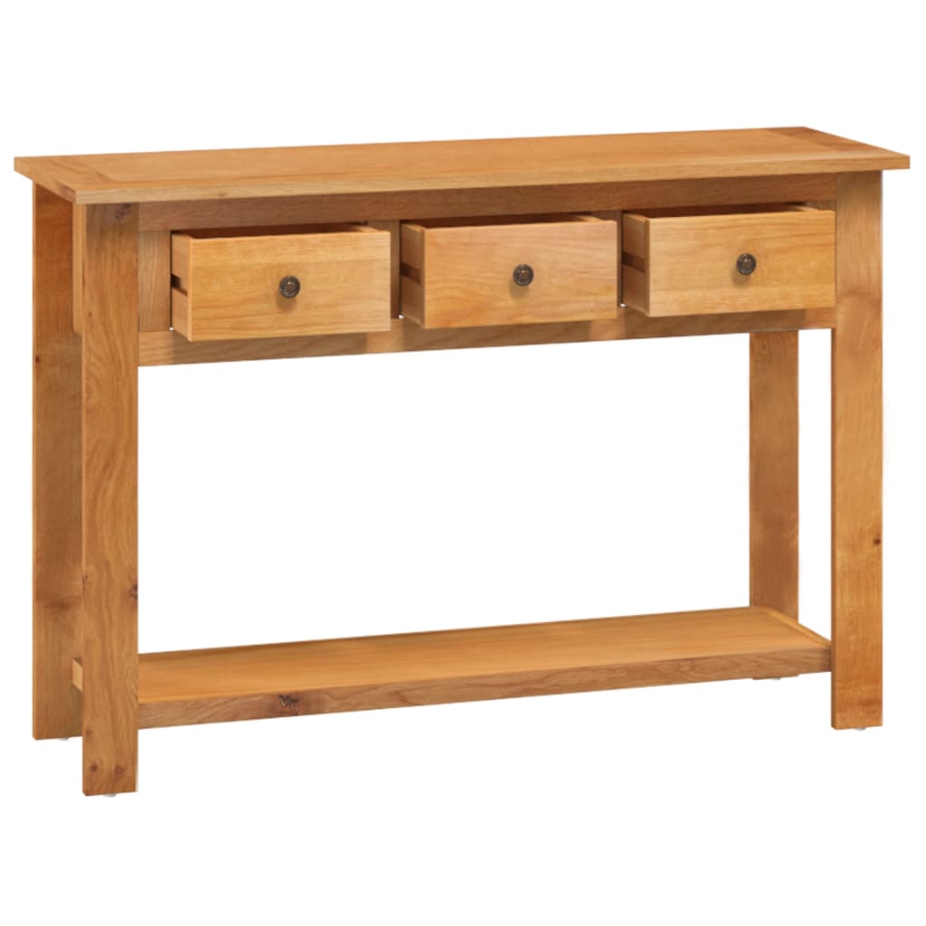 console-table-43-3-x13-7-x29-5-solid-oak-wood At Willow and Wine USA!