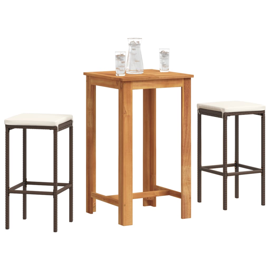 3-piece-patio-bar-set-brown-solid-wood-acacia-and-poly-rattan-929281 At Willow and Wine USA!