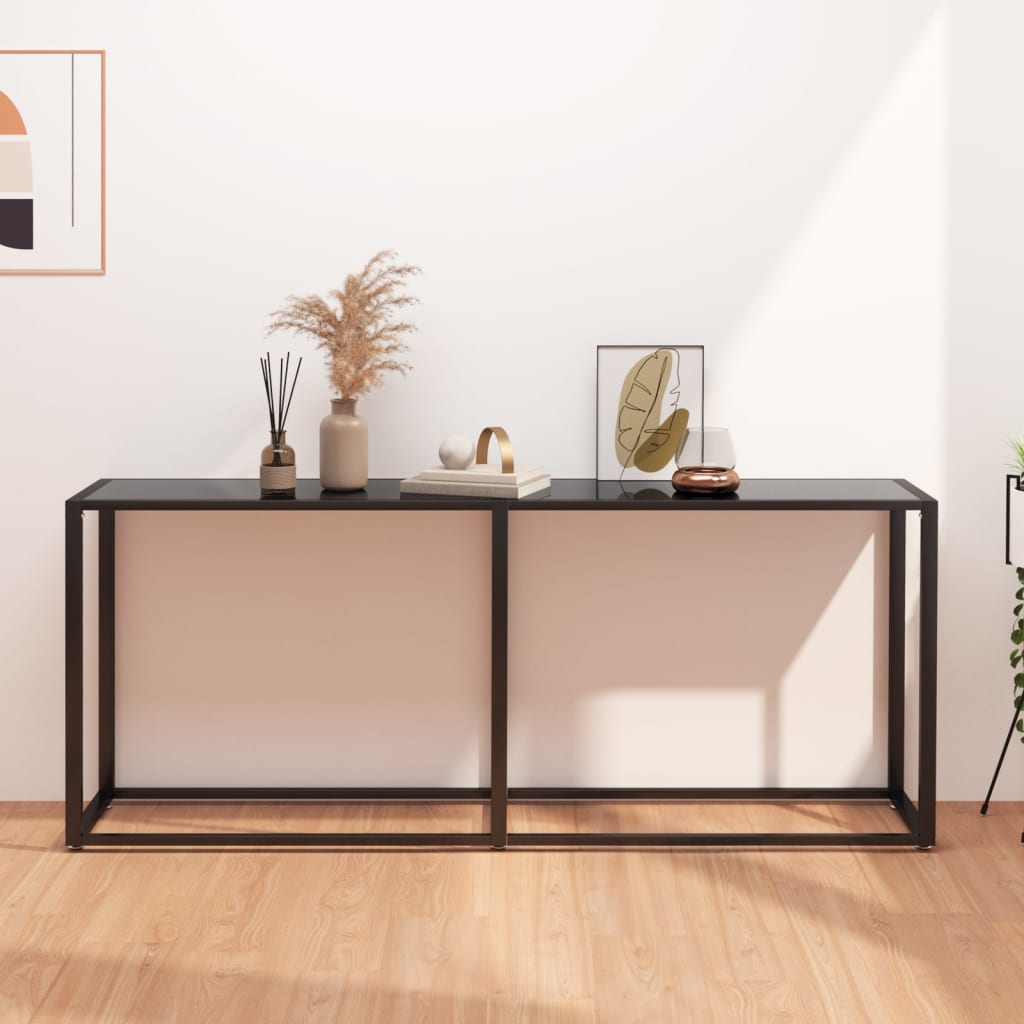 console-table-black-86-6-x13-8-x29-7-tempered-glass At Willow and Wine USA!