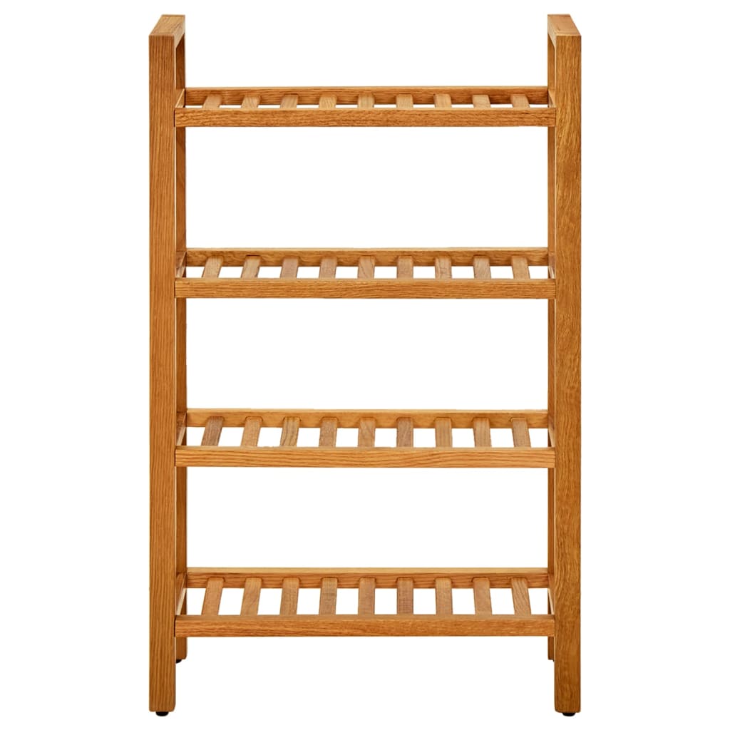 shoe-rack-with-4-shelves-19-7-x10-6-x31-5-solid-oak-wood-813921 At Willow and Wine USA!