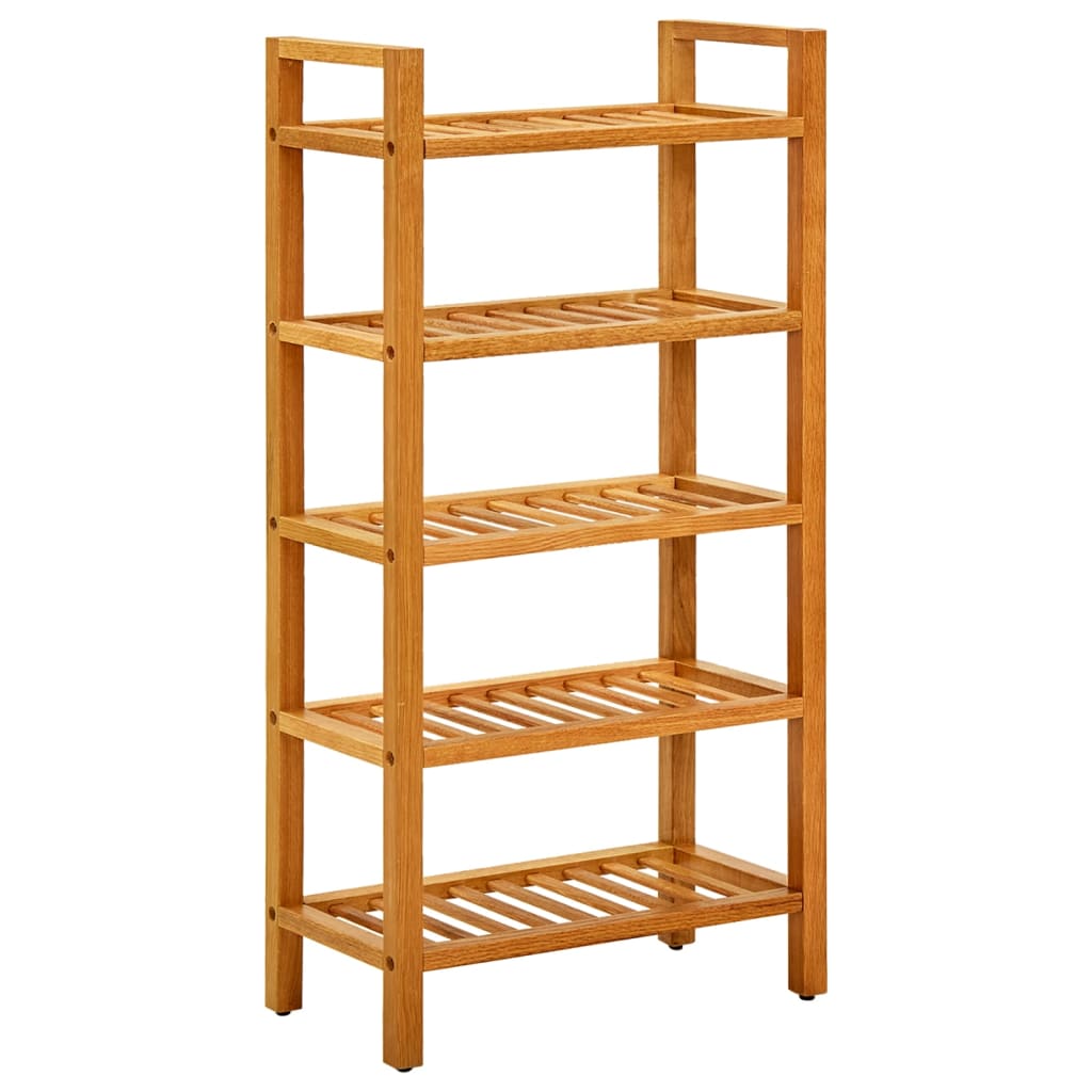 shoe-rack-with-4-shelves-19-7-x10-6-x31-5-solid-oak-wood-813921 At Willow and Wine USA!