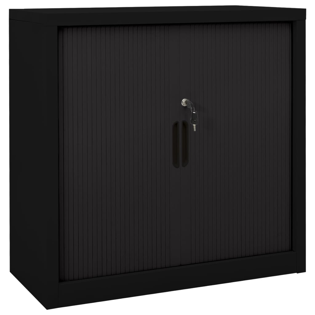 sliding-door-cabinet-black-35-4-x15-7-x35-4-steel At Willow and Wine USA!