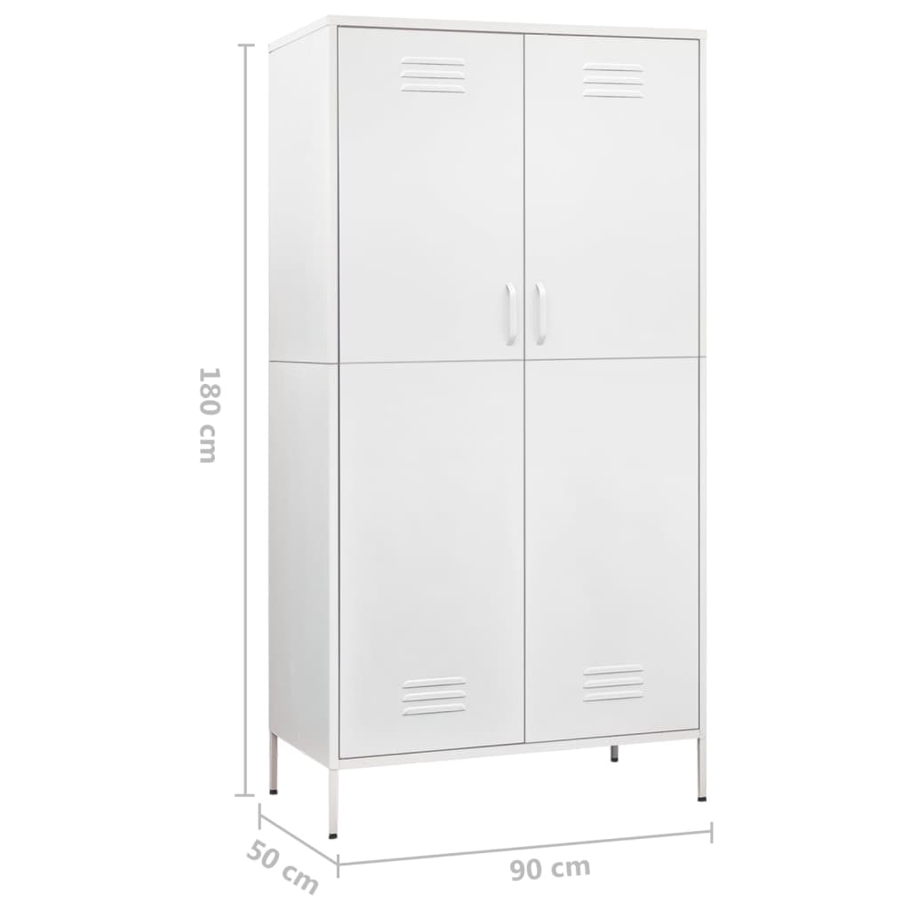 wardrobe-white-35-4-x19-7-x70-9-steel At Willow and Wine USA!