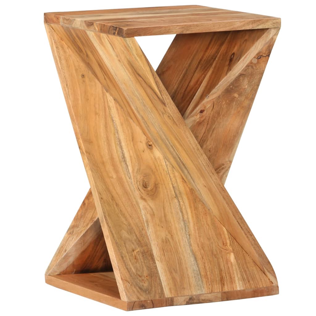 side-table-13-8-x13-8-x21-7-solid-wood-acacia At Willow and Wine USA!