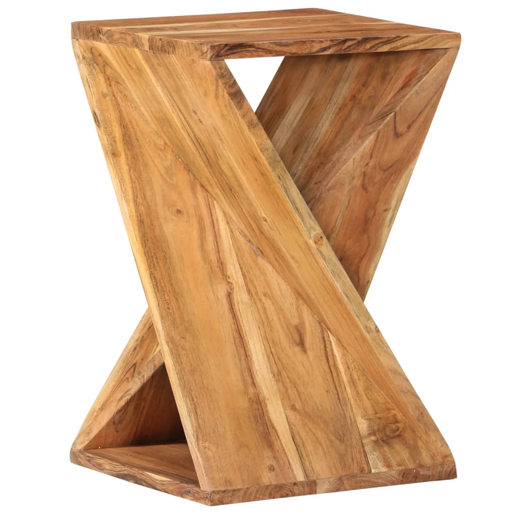 side-table-13-8-x13-8-x21-7-solid-wood-acacia At Willow and Wine USA!