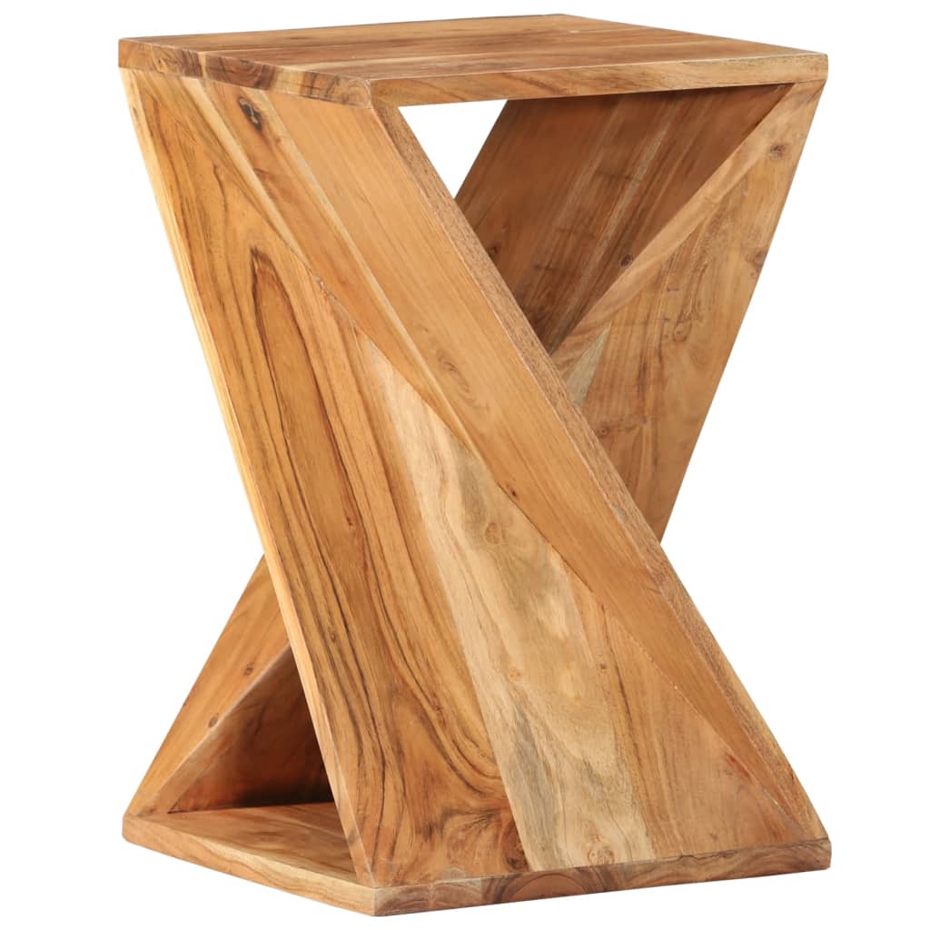 side-table-13-8-x13-8-x21-7-solid-wood-acacia At Willow and Wine USA!