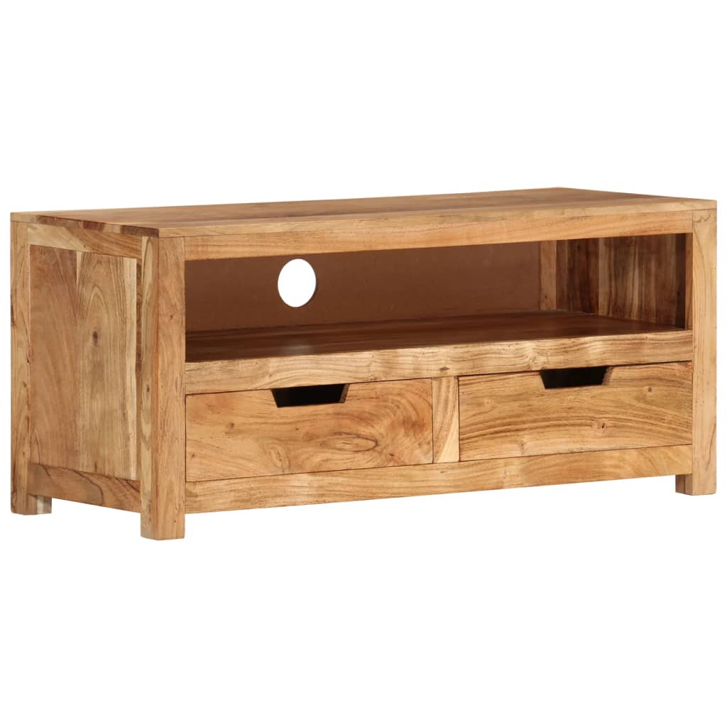 tv-stand-34-6-x13-8-x15-7-solid-wood-acacia At Willow and Wine USA!