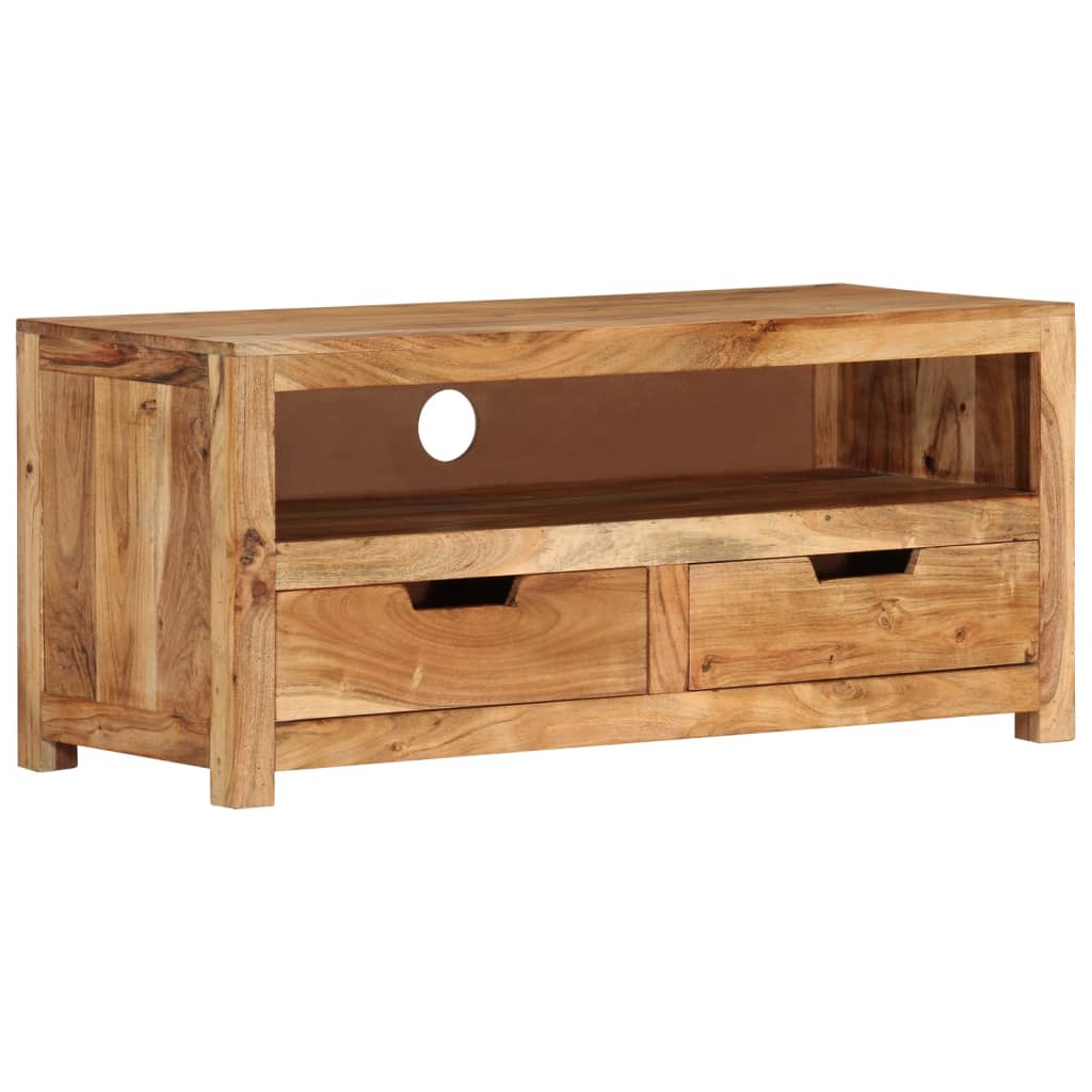 tv-stand-34-6-x13-8-x15-7-solid-wood-acacia At Willow and Wine USA!