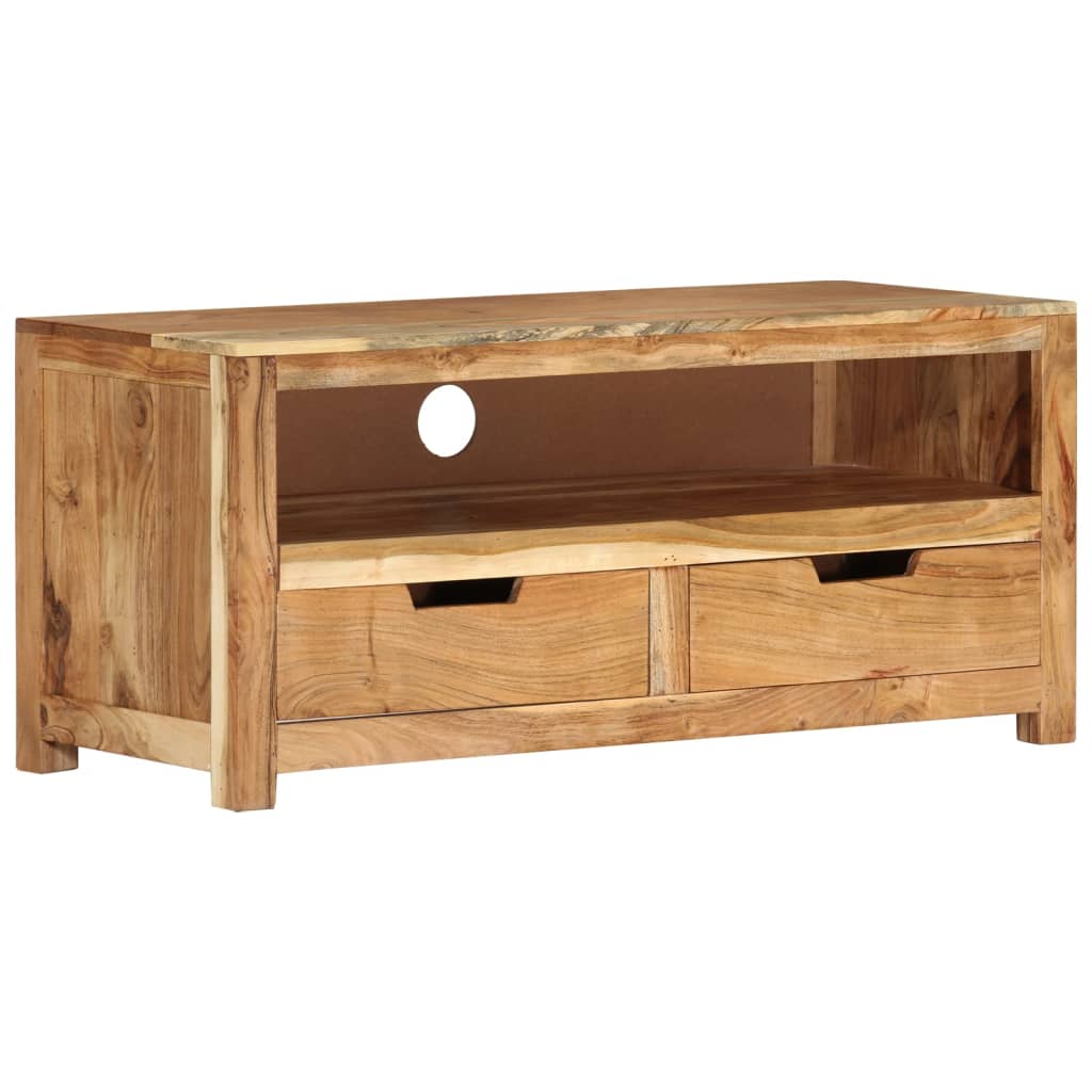 tv-stand-34-6-x13-8-x15-7-solid-wood-acacia At Willow and Wine USA!