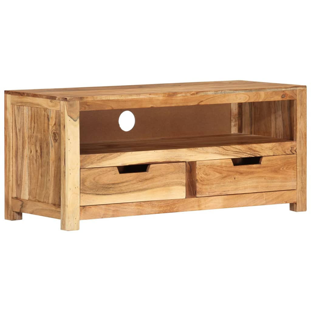 tv-stand-34-6-x13-8-x15-7-solid-wood-acacia At Willow and Wine USA!