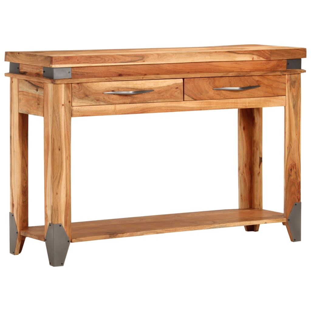 console-table-43-3-x13-4-x29-1-solid-wood-acacia At Willow and Wine USA!